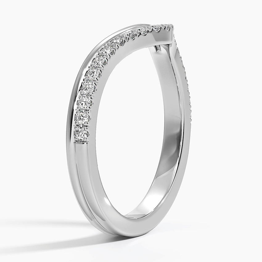 Tamamlayıcı 0,50 Karat Yuvarlak Kesim Laboratuvar Pırlanta Yüzük 18K - Bold Diamonds