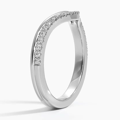 Tamamlayıcı 0,50 Karat Yuvarlak Kesim Laboratuvar Pırlanta Yüzük 18K - Bold Diamonds