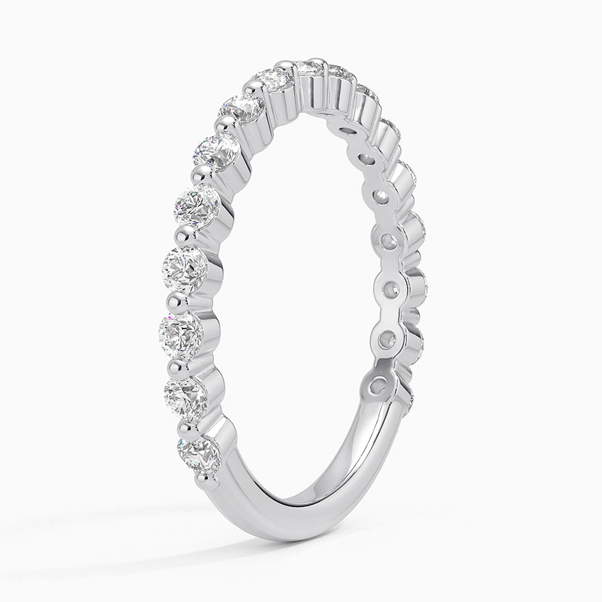 Tam Tur 0,50 Karat Yuvarlak Kesim Laboratuvar Pırlanta Yüzük 18K - Bold Diamonds