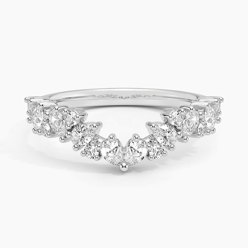 Tamamlayıcı 0,50 Karat Damla Kesim Laboratuvar Pırlanta Yüzük 18K - Bold Diamonds
