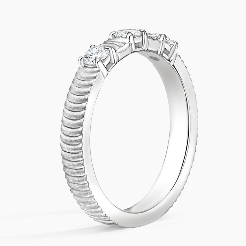 Özel Tasarım 0,50 Karat Yuvarlak Kesim Laboratuvar Pırlanta Yüzük 18K - Bold Diamonds
