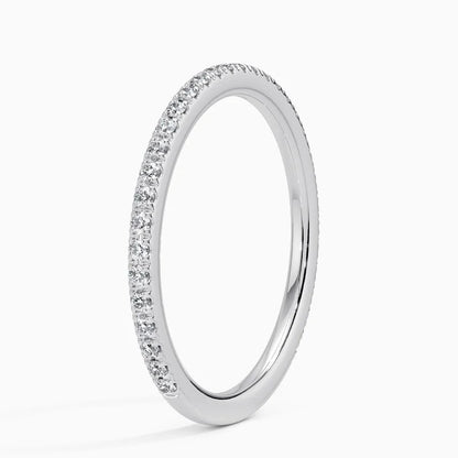 Tam Tur Yüzük 0.50 Karat Yuvarlak Kesim Laboratuvar Pırlanta Yüzük 18K - Bold Diamonds