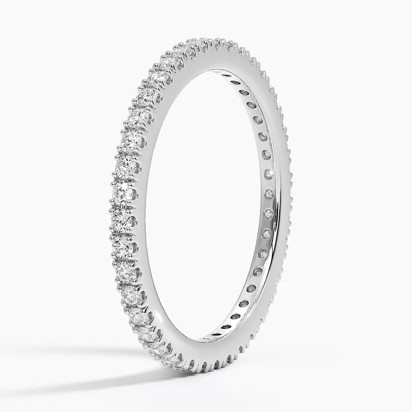 Tam Tur 0.50 Karat Yuvarlak Kesim Laboratuvar Pırlanta Yüzük 18K - Bold Diamonds