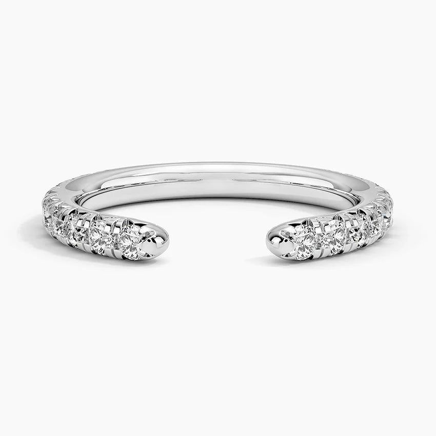 Tamamlayıcı 0.50 Karat Yuvarlak Kesim Laboratuvar Pırlanta Yüzük 18K - Bold Diamonds
