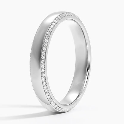 Ayans 0.50 Karat Yuvarlak Kesim Laboratuvar Pırlanta Yüzük 18K - Bold Diamonds