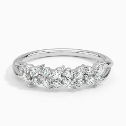 Pırlanta 0,50 Karat Marquise Kesim Laboratuvar Pırlanta Yüzük 18K - Bold Diamonds