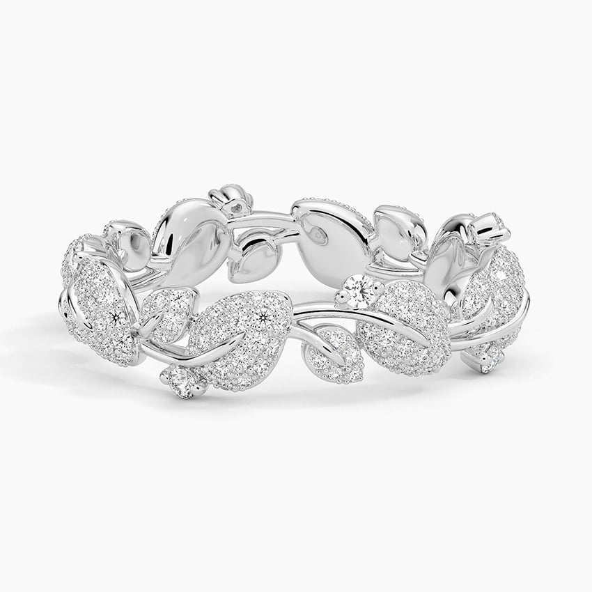 Özel Tasarım 0,50 Karat Yuvarlak Kesim Laboratuvar Pırlanta Yüzük 18K - Bold Diamonds