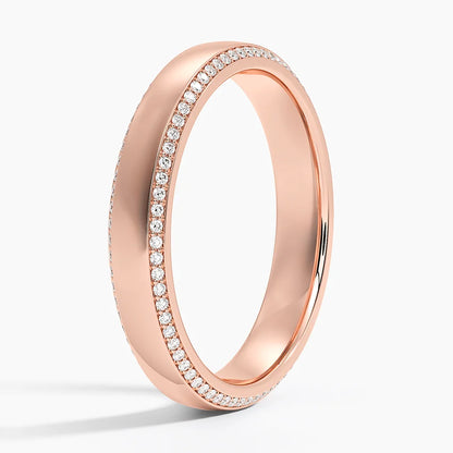Ayans 0.50 Karat Yuvarlak Kesim Laboratuvar Pırlanta Yüzük 18K - Bold Diamonds