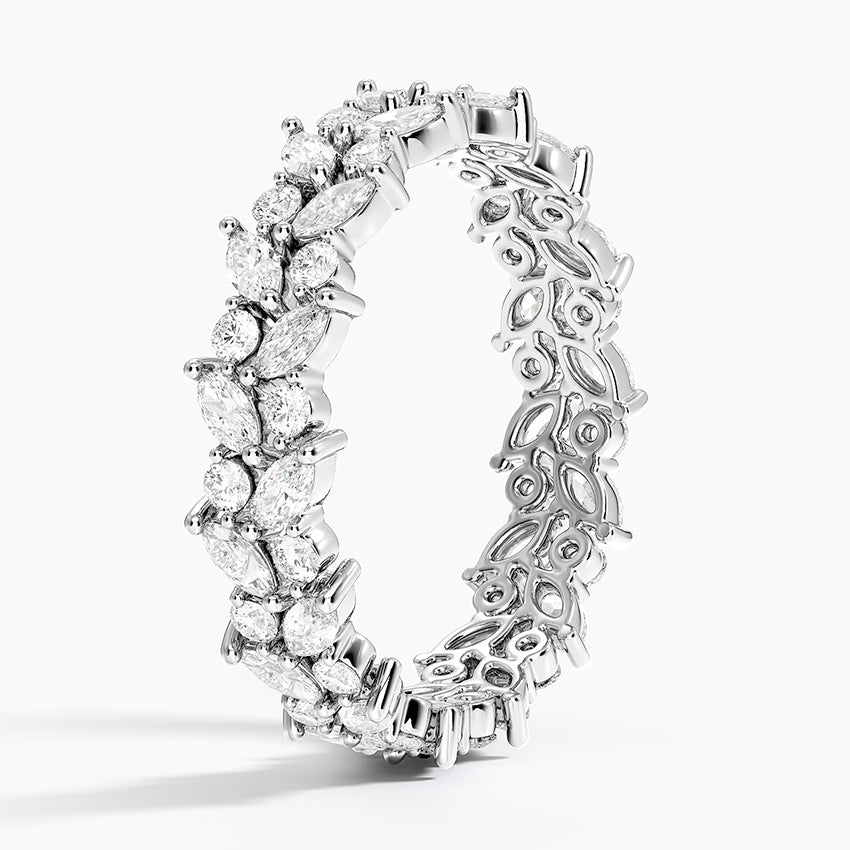 Tam Tur 0,50 Karat Yuvarlak Kesim Laboratuvar Pırlanta Yüzük 18K - Bold Diamonds