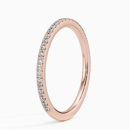 Tam Tur Yüzük 0.50 Karat Yuvarlak Kesim Laboratuvar Pırlanta Yüzük 18K - Bold Diamonds