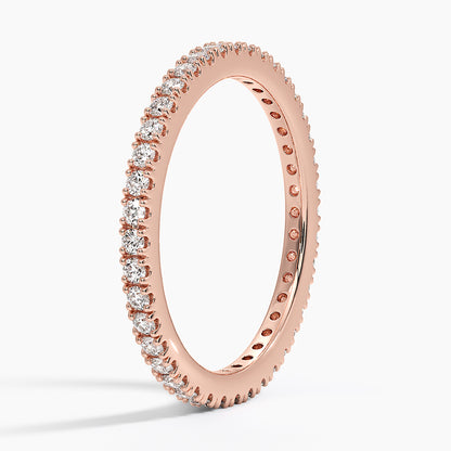 Tam Tur 0.50 Karat Yuvarlak Kesim Laboratuvar Pırlanta Yüzük 18K - Bold Diamonds