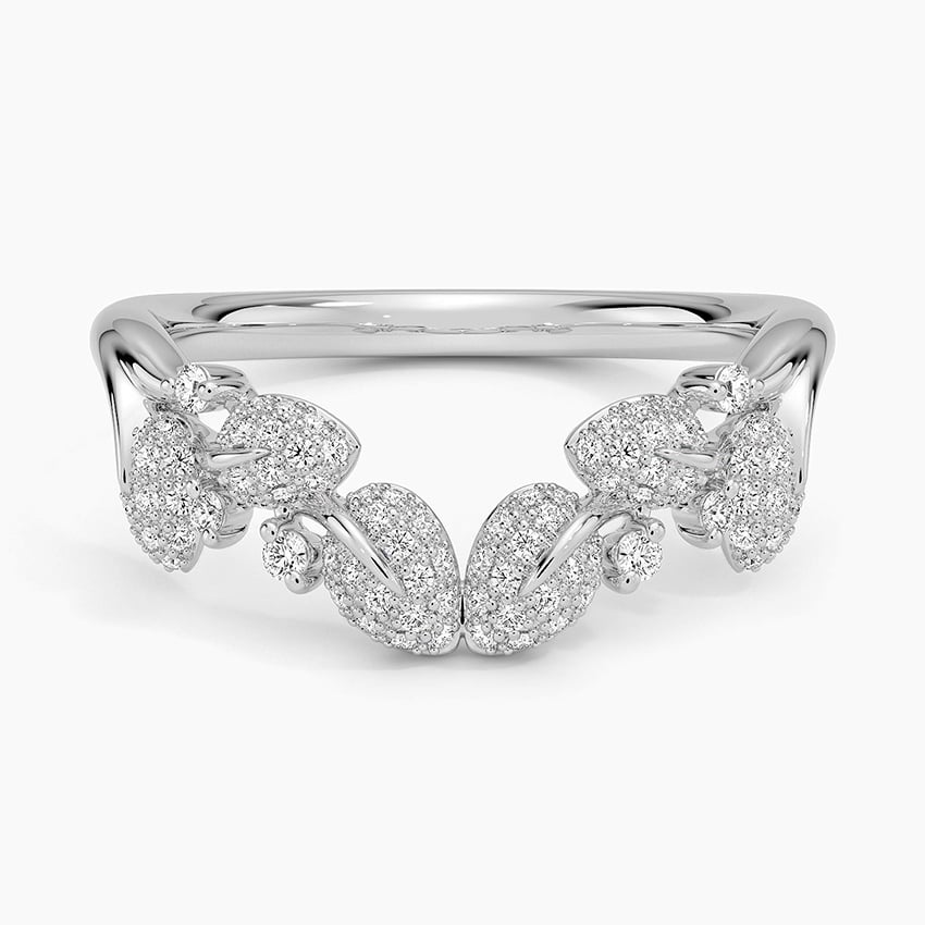 Tamamlayıcı 0,50 Karat Yuvarlak Kesim Laboratuvar Pırlanta Yüzük 18K - Bold Diamonds
