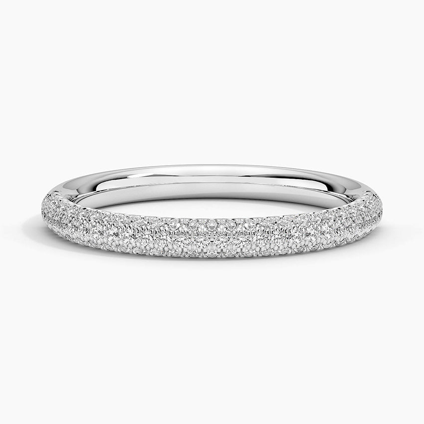 Yarım Tur 0,50 Karat Yuvarlak Kesim Laboratuvar Pırlanta Yüzük 18K - Bold Diamonds