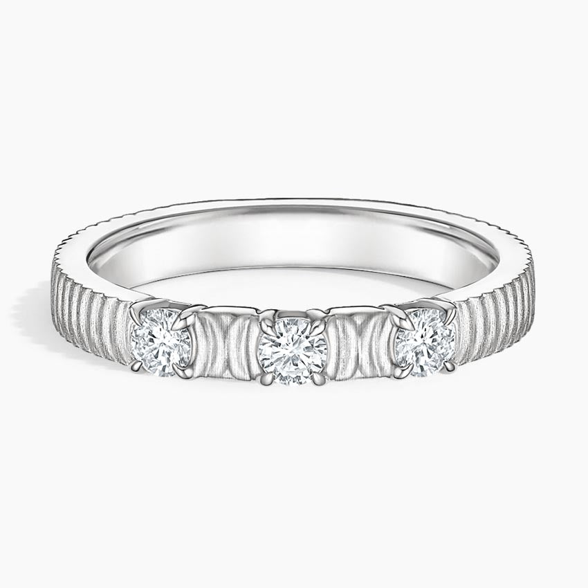 Özel Tasarım 0,50 Karat Yuvarlak Kesim Laboratuvar Pırlanta Yüzük 18K - Bold Diamonds