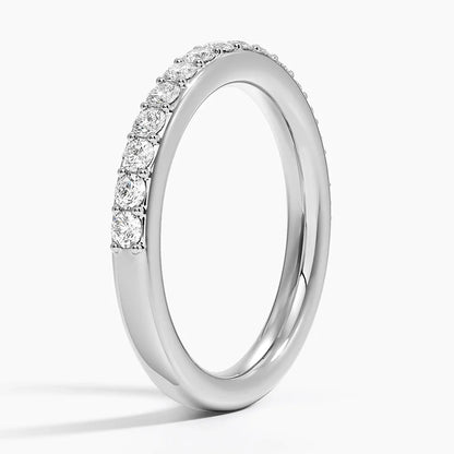 Yarım Tur 0.50 Karat Yuvarlak Kesim Laboratuvar Pırlanta Yüzük 18K - Bold Diamonds