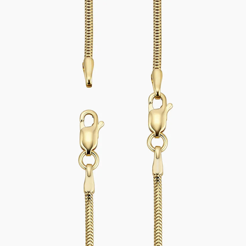 Secren Charm Yuvarlak 1.00 karat Yuvarlak Kesim Laboratuvar Pırlanta Kolye 18K - Bold Diamonds