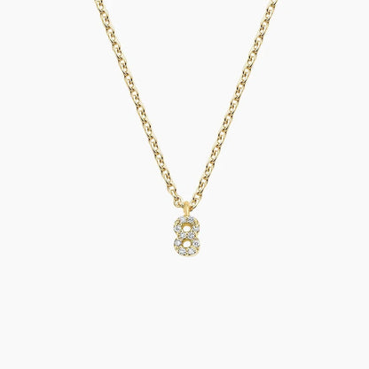 Manifest  Varyasyonlu Model 1.00 karat Yuvarlak Kesim Laboratuvar Pırlanta Kolye 18K - Bold Diamonds