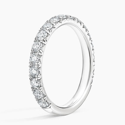 Tam Tur 1,00 Karat Yuvarlak Kesim Laboratuvar Pırlanta Yüzük 18K - Bold Diamonds