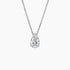 Damla Model 1.00 karat Damla Kesim Laboratuvar Pırlanta Kolye 18K - Bold Diamonds