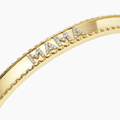 Özel varyasyon 1.00 Karat Yuvarlak Kesim Laboratuvar Pırlanta Bileklik 18K - Bold Diamonds
