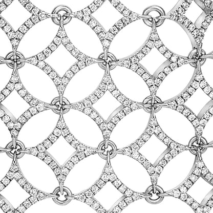 Kraliçelerin Işıltısı Model 10.00 karat Yuvarlak Kesim Laboratuvar Pırlanta Kolye 18K - Bold Diamonds