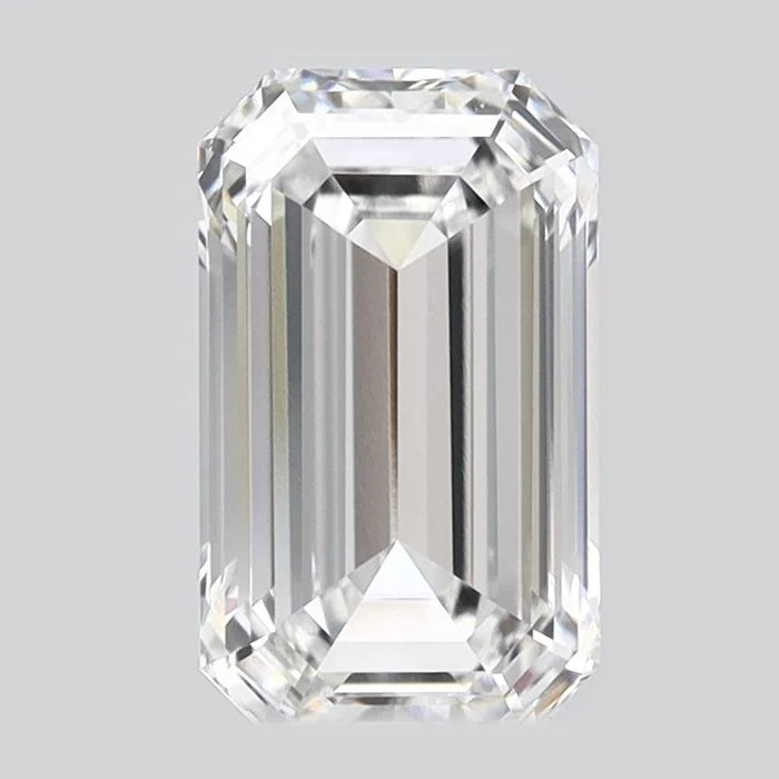 3 Carat Emerald Diamond D Color VS Clarity - Loose - International IGI Certified