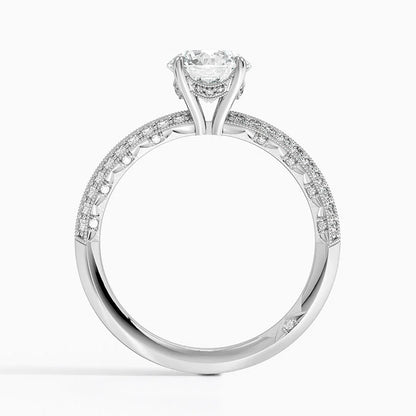 1.50 Yarım Tur Tasarım Tektaş Laboratuvar Pırlanta Yüzük - Selara