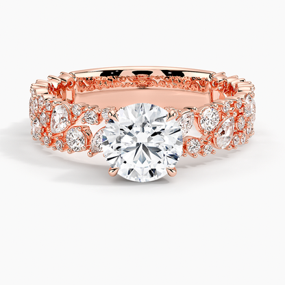 2.00 Özel Tasarım Tektaş Laboratuvar Pırlanta Yüzük - Aylora