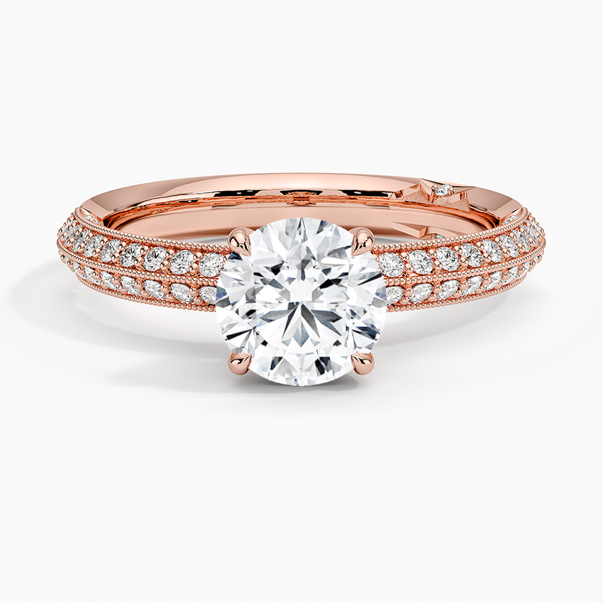 1.50 Yarım Tur Tasarım Tektaş Laboratuvar Pırlanta Yüzük - Selara