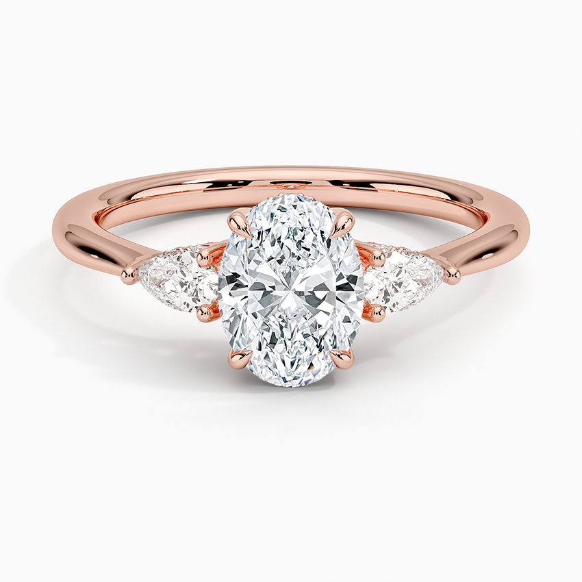 1.60 Carat Princess Halo Design Solitaire Lab Diamond Ring 18K - Florina 