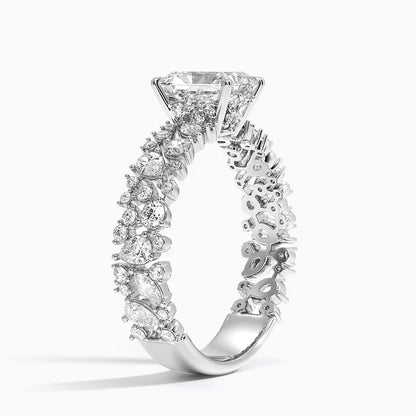 2.00 Radiant Kesim Özel Tasarım Tektaş Laboratuvar Pırlanta Yüzük - Aylora