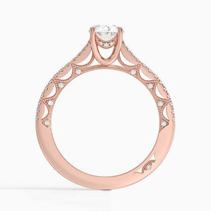 1.50 Oval Kesim Halo Tasarım Tektaş Laboratuvar Pırlanta Yüzük - Nilara