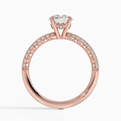 1.50 Yarım Tur Tasarım Tektaş Laboratuvar Pırlanta Yüzük - Selara