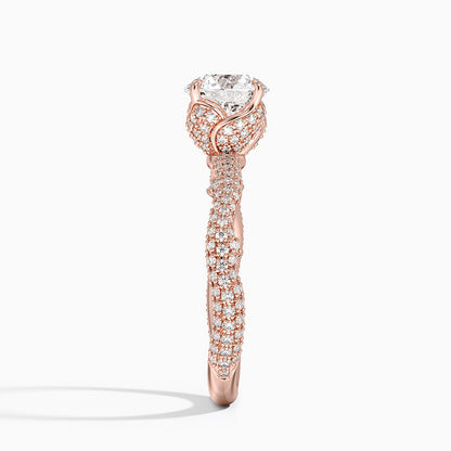 1.75 Hidden Halo Tasarım Tektaş Laboratuvar Pırlanta Yüzük- Filara