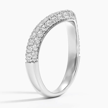 Tamamlayıcı 1,00 Karat Yuvarlak Kesim Laboratuvar Pırlanta Yüzük 18K - Bold Diamonds