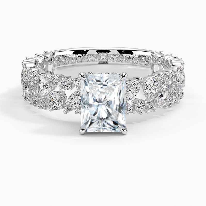 2.00 Radiant Kesim Özel Tasarım Tektaş Laboratuvar Pırlanta Yüzük - Aylora