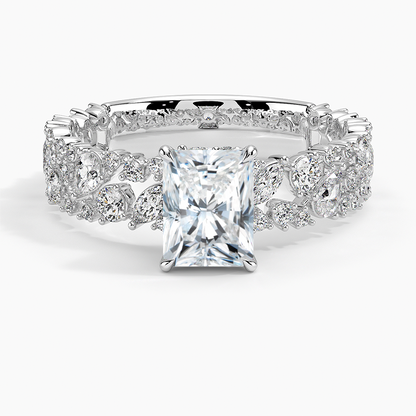 2.00 Radiant Kesim Özel Tasarım Tektaş Laboratuvar Pırlanta Yüzük - Aylora