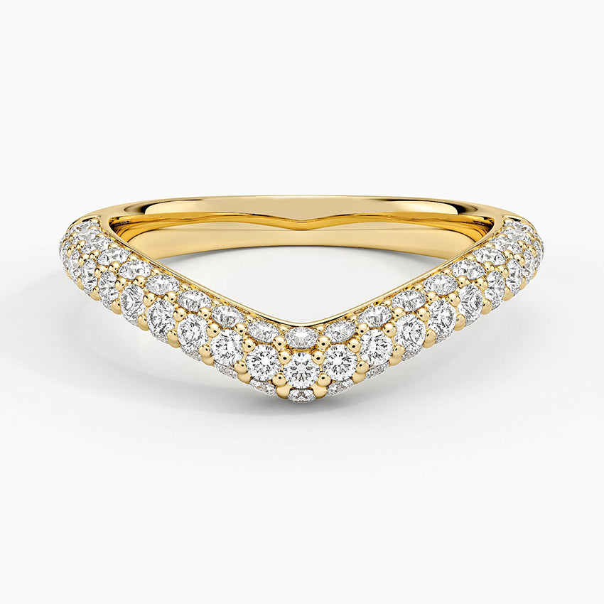 Tamamlayıcı 1,00 Karat Yuvarlak Kesim Laboratuvar Pırlanta Yüzük 18K - Bold Diamonds