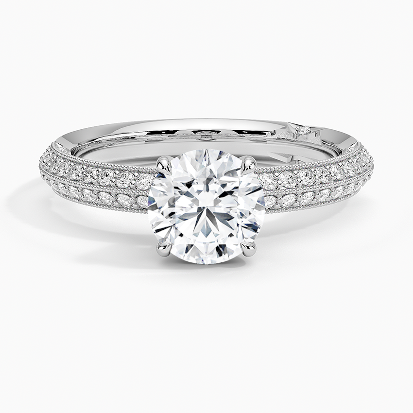 1.50 Yarım Tur Tasarım Tektaş Laboratuvar Pırlanta Yüzük - Selara