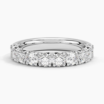 Yarım Tur 1.50 Karat Yuvarlak Kesim Laboratuvar Pırlanta Yüzük 18K - Bold Diamonds
