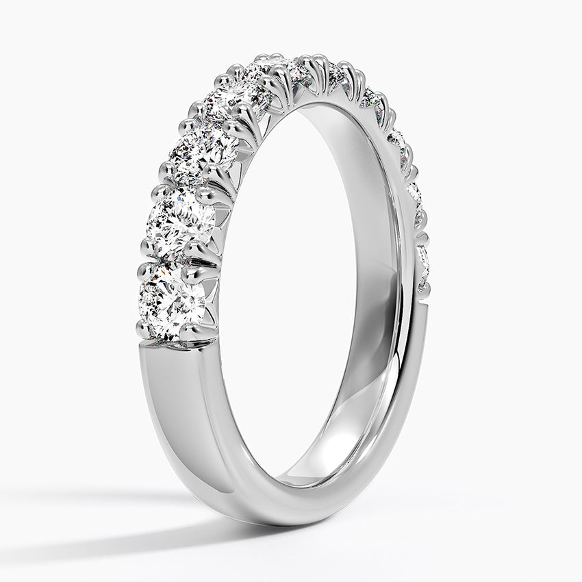 Yarım Tur 1.50 Karat Yuvarlak Kesim Laboratuvar Pırlanta Yüzük 18K - Bold Diamonds