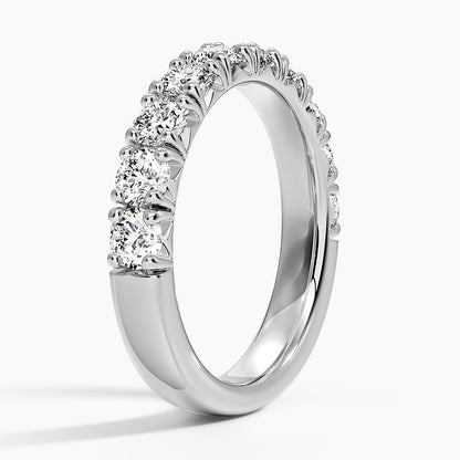 Yarım Tur 1.50 Karat Yuvarlak Kesim Laboratuvar Pırlanta Yüzük 18K - Bold Diamonds