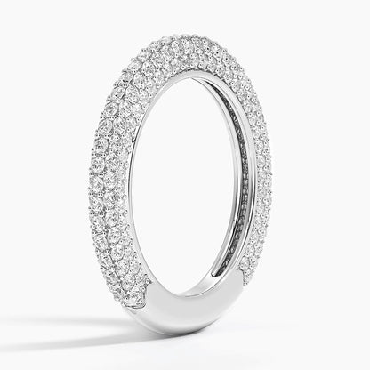 Tam Tur 1,50 Karat Yuvarlak Kesim Laboratuvar Pırlanta Yüzük 18K - Bold Diamonds