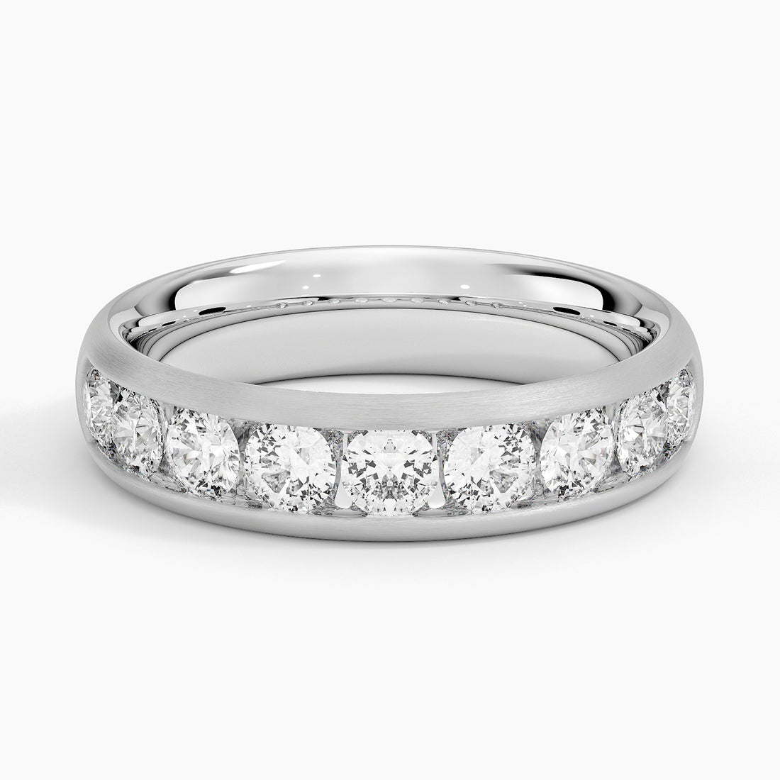 Yarım Tur 1,50 Karat Yuvarlak Kesim Laboratuvar Pırlanta Yüzük 18K - Bold Diamonds