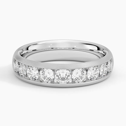 Yarım Tur 1,50 Karat Yuvarlak Kesim Laboratuvar Pırlanta Yüzük 18K - Bold Diamonds