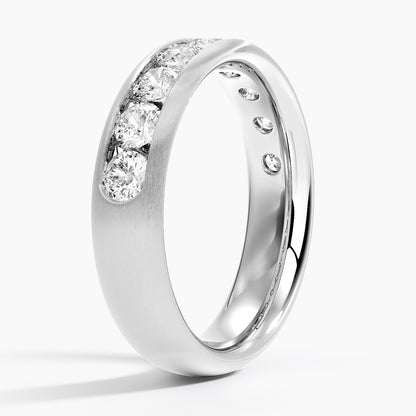 Yarım Tur 1,50 Karat Yuvarlak Kesim Laboratuvar Pırlanta Yüzük 18K - Bold Diamonds