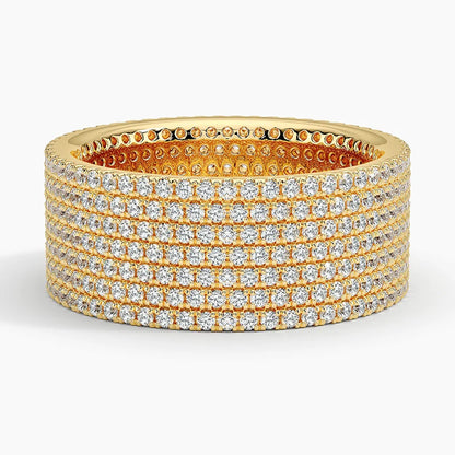 Tam Tur 2,00 Karat Yuvarlak Kesim Laboratuvar Pırlanta Yüzük 18K - Bold Diamonds