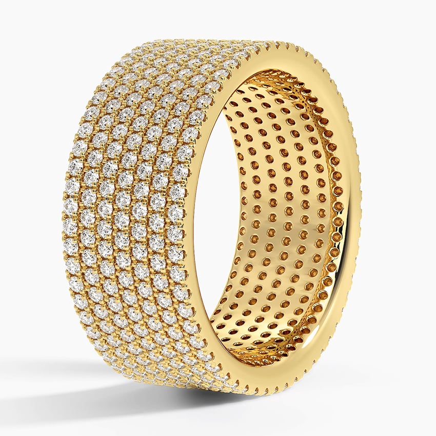 Tam Tur 2,00 Karat Yuvarlak Kesim Laboratuvar Pırlanta Yüzük 18K - Bold Diamonds