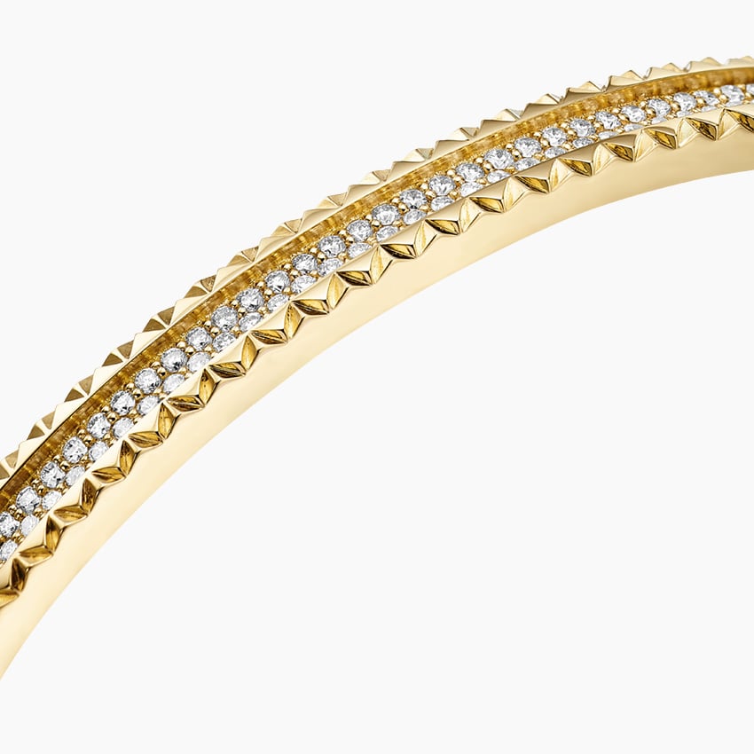 Özel Tasarım 2.00 Karat Yuvarlak Kesim Laboratuvar Pırlanta Bileklik 18K - Bold Diamonds