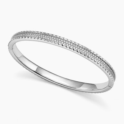 Özel Tasarım 2.00 Karat Yuvarlak Kesim Laboratuvar Pırlanta Bileklik 18K - Bold Diamonds